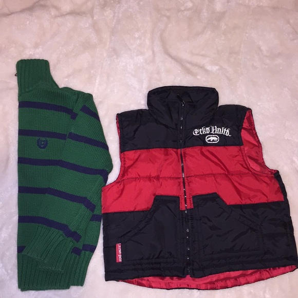 Boys sweater& Ecko unltd vest - Picture 8 of 8